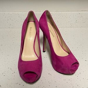 Enzo Angiolini Fuscia pumps suede